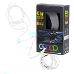 Vit LED-belysning 3m USB/12V för hem & bil