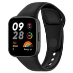 Silikonarmband Xiaomi Redmi Watch 3 Svart