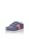 Saucony Chaussure Fille Avec Déchirures Bleu + Rose Seulement N.32,5
