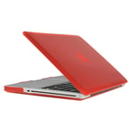 Skal för Macbook Pro -13.3-tum | A1278 | Stilrent skydd | Blank Röd