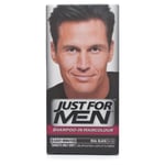 Just For Men Shampoo-In Hair Colour - Real Black x 2