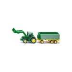 SIKU John Deere traktor m. trailer 1:87