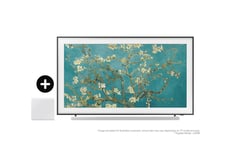Samsung 2023 65” The Frame QLED 4K HDR Smart TV with S801B Lifestyle Ultra Slim Soundbar in White (F-65LS03B801B)