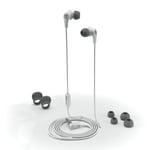 JLab JBuds Pro Earphones White/Grey Wireless Noise Isolation In-Ear Earbuds