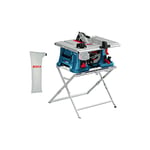 Bosch Professional scie sur table sans-fil BITURBO GTS 18V-216 (Ø de lame 216 mm, avec sac à poussière, support de travail GTA 560, sans batterie ni chargeur, dans boîte carton)