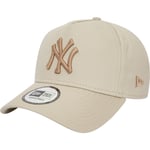 New Era E-Frame New York Yankees Snapback Cap - Beige - str. ONESIZE