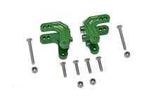 Losi 1/8 LMT 4WD Solid Axle Monster Truck LOS04022 Upgrade Parts Aluminium Front Or Rear Shock Mount - 2Pc Set Green