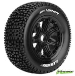 LOUISE RC WORLD LT3294B Däck & Fälg SC-VIPER LS Short Course (24mm Hex) (2)