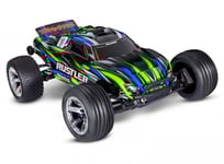 Traxxas Rustler 2WD 1/10 RTR TQ BL-2s EHD Grön