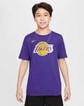Los Angeles Lakers Essential Older Kids' (Boys') Nike NBA Logo T-Shirt