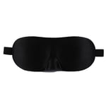 3-pack - 3D Sovmask / ögonmask / ögonbindel - Svart Svart