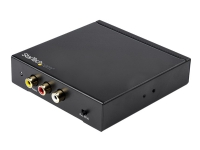 StarTech.com HDMI to RCA Converter Box with Audio - Composite Video Adapter - NTSC/PAL - 1080p (HD2VID2) - Videokonverter - HDMI - sammensatt video - svart
