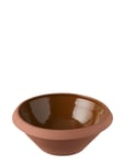 Degskål Home Kitchen Baking Accessories Mixing Bowls Brown Knabstrup Keramik