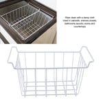 2pcs Wire Storage Freezer Baskets Rustproof Portable Organizer for Pantry UK