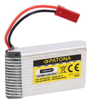 Patona RC Batteri 3,7V 1100mAh JST Li-Polymer for Walkera Dragonfly, HM 5G4 900206503 (Kan sendes i brev)