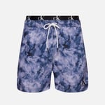 Calvin Klein Swimwear Double Waistband Shell Swimming Shorts - M