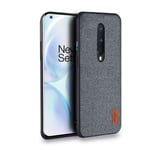 MOFI Case for OnePlus 8 5G (2020), OnePlus 8 Phone Case Shockproof [ Soft Silicone Bumper ] [ Hard Back ] [ Full Body Protection ] Case for OnePlus 8 (2020) 6.55" - Grey