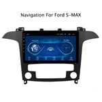 QWEAS Android Car Stereo GPS Navigation for Ford S-Max 2007-2008 Sat Nav Built-In Speaker Support/Bluetooth/USB/TPMS/OBD/AUX/Mirror Link/SWC/Canbus