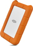 Lacie Rugged USB-C 5TB External Hard Drive Portable HDD – USB 3.0, Drop Shock Du