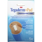 Tegaderm + Pad - 5 x 7 cm - 5 Plaster