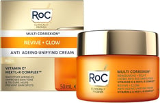 Roc - Multi Correxion Revive + Glow Unifying Cream Rich - Vitamin C - Wrinkle-Sm