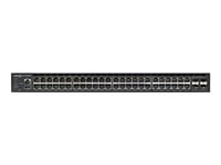 Lancom Gs-4554Xup - Switch - L3 - Administrerad - 24 X 100/1000/2.5G (Poe++) + 24 X 10/100/1000 (Poe+) + 4 X Sfp+ + 2 X Qsfp+ - Skrivbordsmodell, Rackmonterbar - Poe++ (1440 W)