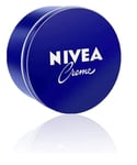 Nivea Cream Moisturiser Creme Tin 250ml for Soft and Smooth Skin Daily Use care