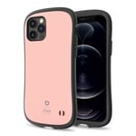 iFace First Class"Macarons" Series iPhone 12 Pro/iPhone 12 (6.1") Cell Phone Case – Cute Dual Layer [TPU and Polycarbonate] Hybrid Shockproof Protective Cover [Drop Tested] - Pearl Pink