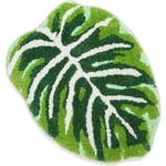 IC Badrumsmatta Grön Bohemisk Badrumsmatta Halkfri Söt Löv Liten Badrumsmatta Mjuk Absorberande Tvättbar Matta För 43,18 cm x 60,96 cm