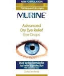 Murine Advanced Dry Eye Relief Eye Drops with a Dual Action Formula
