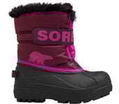 Childrens Snow Commander kängor Barn Purple Dahlia&#44; Groovy Pink 12.5