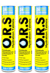 O.R.S. Hydration Lemon 24 Tablets | Electrolyte Supplement | Sports Recovery X 3