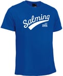 Salming Logo Tee JR T-shirt, Royal Blue 140
