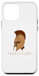 Coque pour iPhone 12 mini Sparta - Latin classique - Veni Et Cape - Come And Take Them