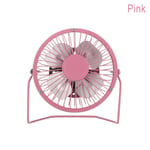 1pc Usb Fan Mini Portable Cooling Pink
