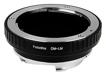 Fotodiox Lens Mount Adapter, Olympus OM Zuiko Lens to Leica M-Series Camera, fits Leica M-Monochrome, M8.2, M9, M9-P, M10 and Ricoh GXR mount A12