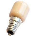 Päronlampa flame beige 15W E14