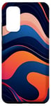 Galaxy S20 Abstract Cloud With Blue Orange And Red Colors Case