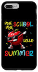 Coque pour iPhone 7 Plus/8 Plus Bye Bye School Hello Summer Funny Last Day Dabbing Apple