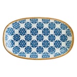 Bonna Calif Tallerken, 29 cm Blå Porselen