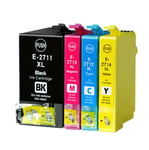 Compatible 27XL Set Ink Cartridges for Epson WF-7210DTW /7710 /7720/ 7715