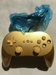 Wii Classic Controller Gold Limited Edition (missing box) - Nintendo Wii UK New!