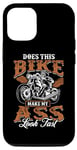 Coque pour iPhone 15 Pro Does This Bike Vintage Motorcycle Club Amateur