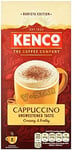 Kenco Cappuccino Unsweetened Instant Coffee Sachets 8 Pack