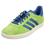 adidas Gazelle Mens Green Blue Fashion Trainers - 9.5 UK