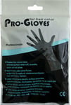 PRO Premium Gloves Hair Beauty Powder Free Latex Black 1 PAIR (SMALL)