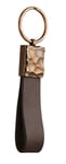 Lempikoru Carve brons-läder nyckelring 90 522 22 002