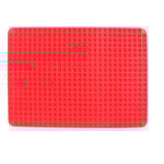 Silicone bakplåtspapper underlägg skydd ugnen laga mat kök Röd
