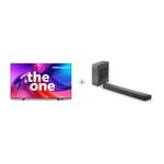 Philips The One PUS8548 65" 4K LED Ambilight Google TV + TAB8507B 3.1 Dolby Atmos Soundbar -tuotepaketti