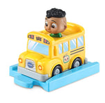 VTech Toot-Toot Drivers CoComelon Cody’s School Bus & Track, Interactive CoComelon Toddler Toy for Pretend Play with Lights & Sounds, Official CoComelon Gift for Ages 1, 2, 3+ Years, English Version